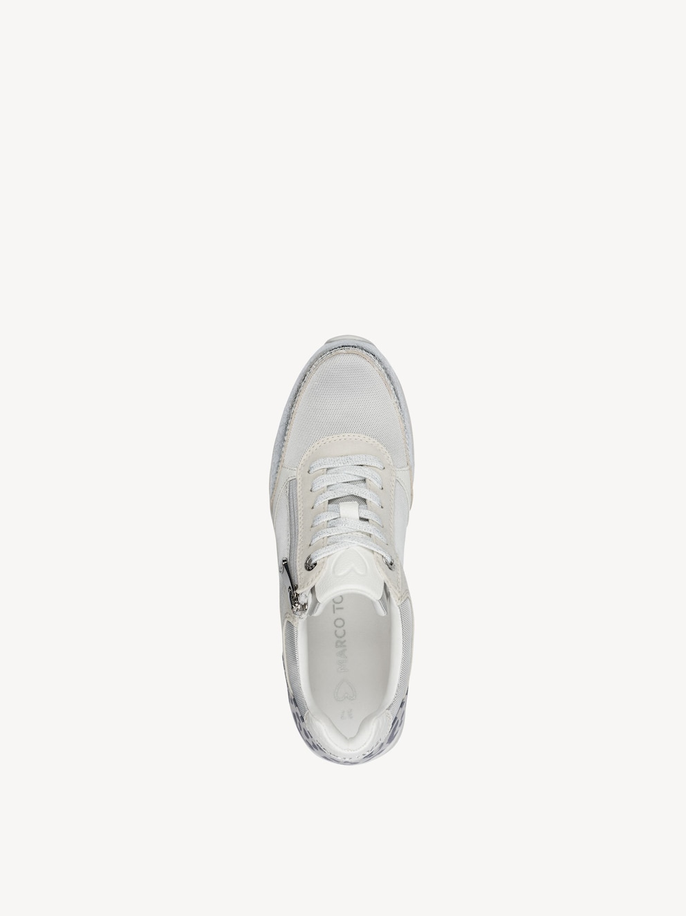 Marco Tozzi, Sneaker - metallic SILVER COMB, image 5 of 6