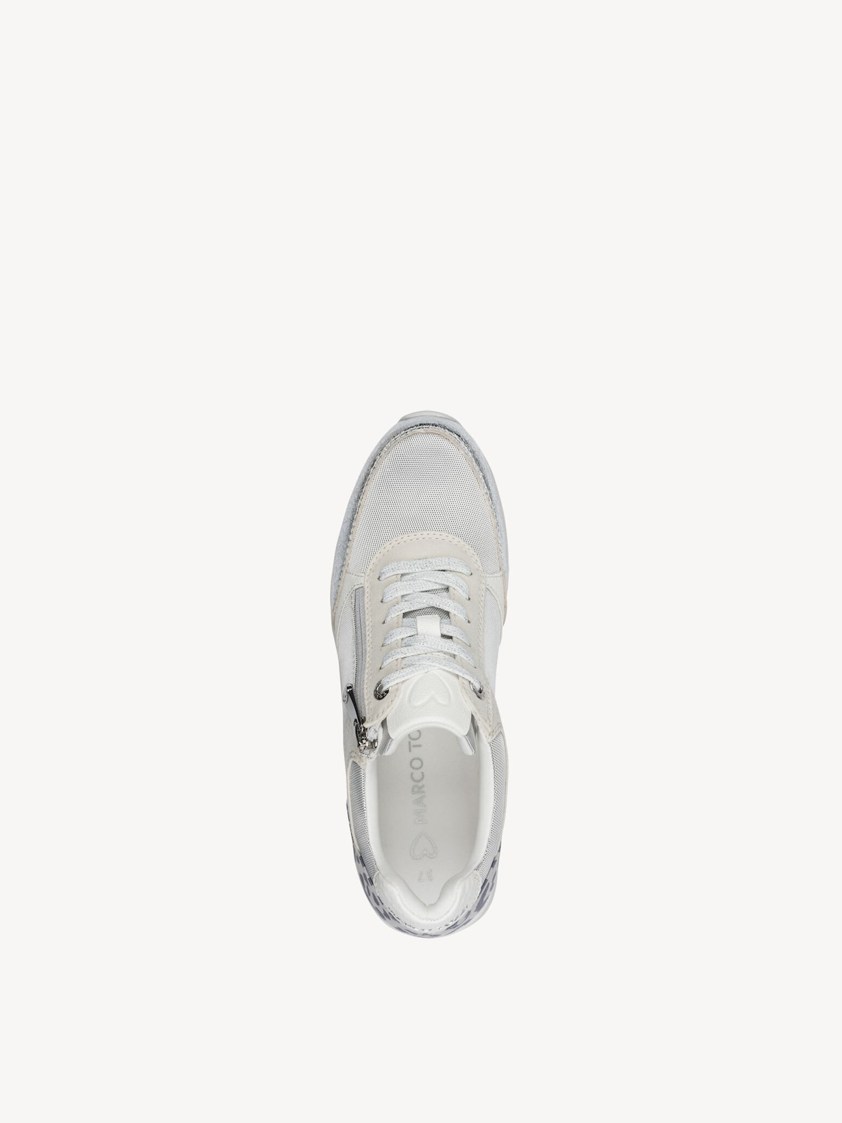 Marco Tozzi, Sneaker - metallic SILVER COMB, image 5 of 6