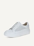 Not selected, Caprice, Leather Sneaker - white WHITE NAPPA