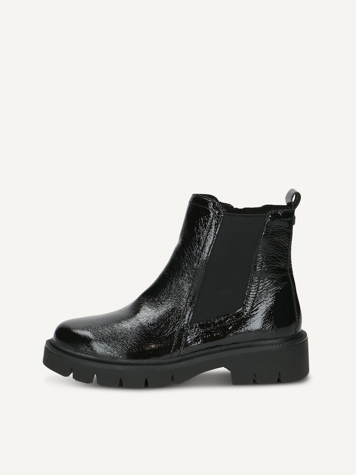 Caprice, Bottine - noir BLACK NAPLAK