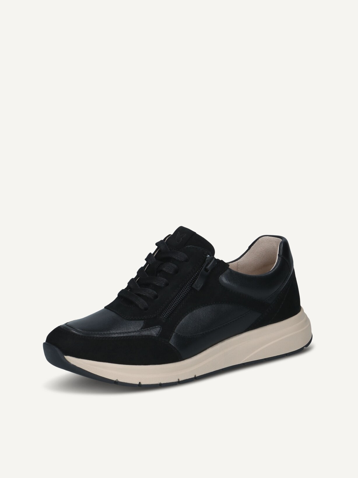 Caprice, Leather Sneaker - black BLACK COMB, image 2 of 5