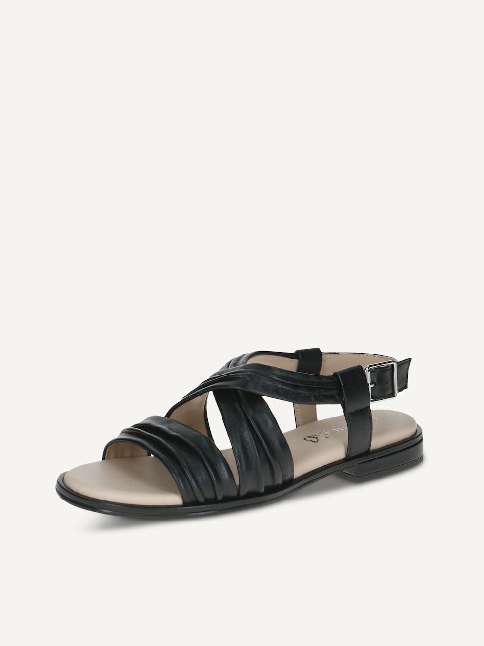 Caprice, Sandale en cuir - noir BLACK NAPPA, image 2 sur 5