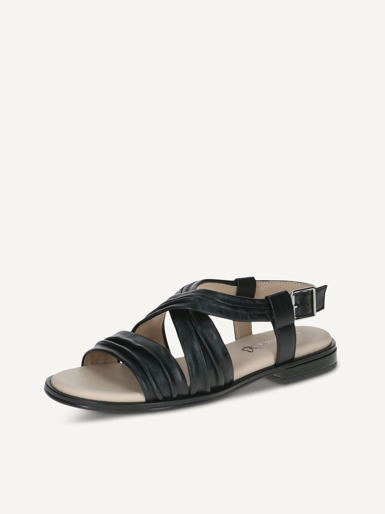 Caprice, Sandale en cuir - noir BLACK NAPPA, image 2 sur 5