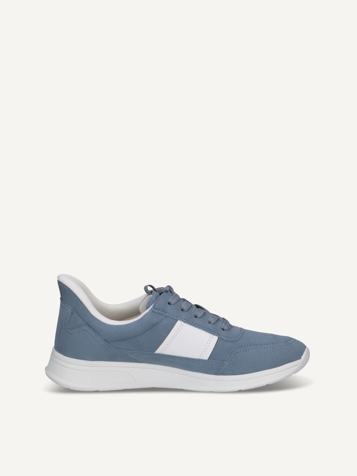 Caprice, Leather Sneaker - black WHITE/LT.BLUE, image 4 of 6