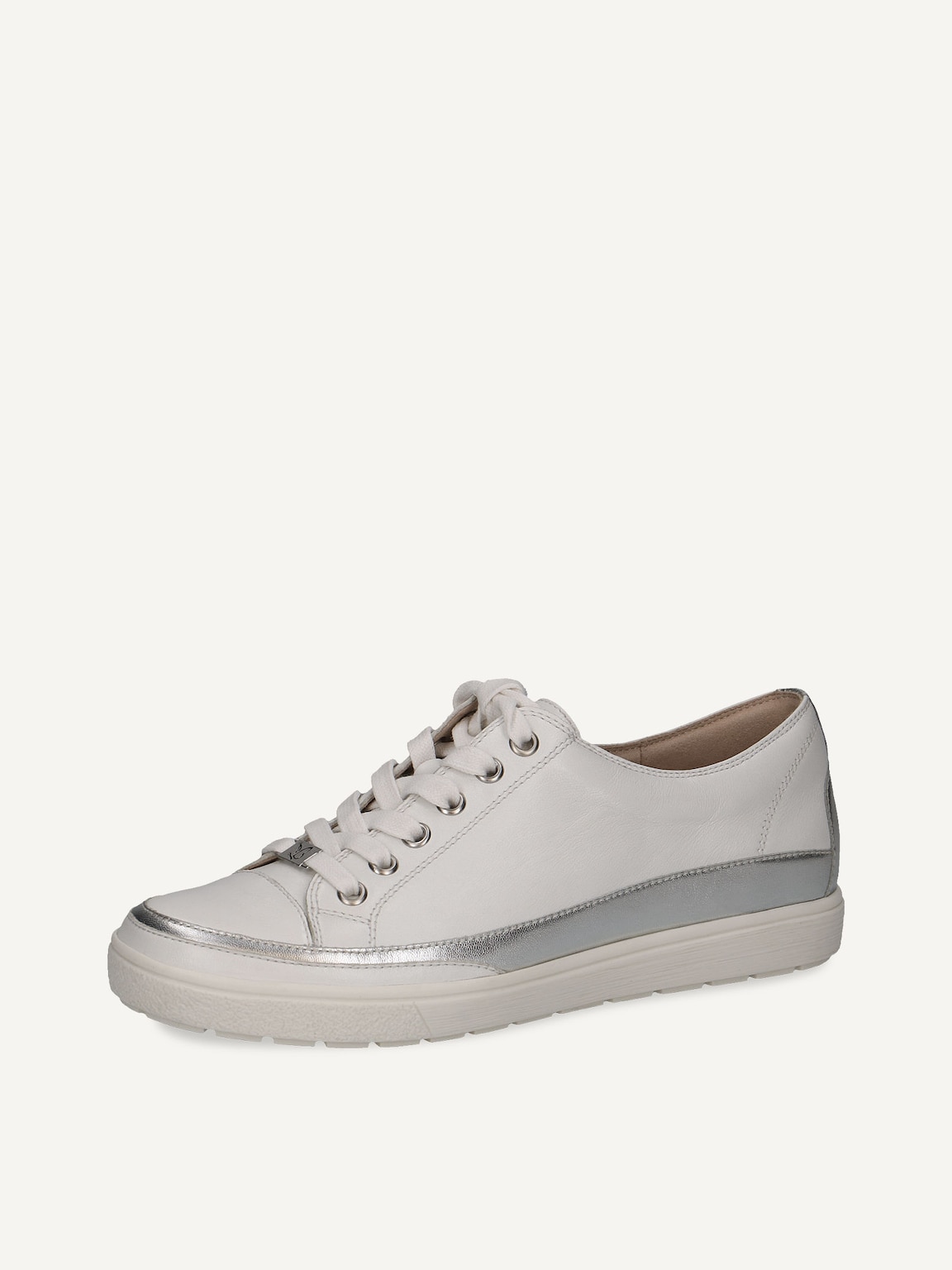 Caprice, Leather Sneaker - white WHITE NAPPA CO, image 1 of 5