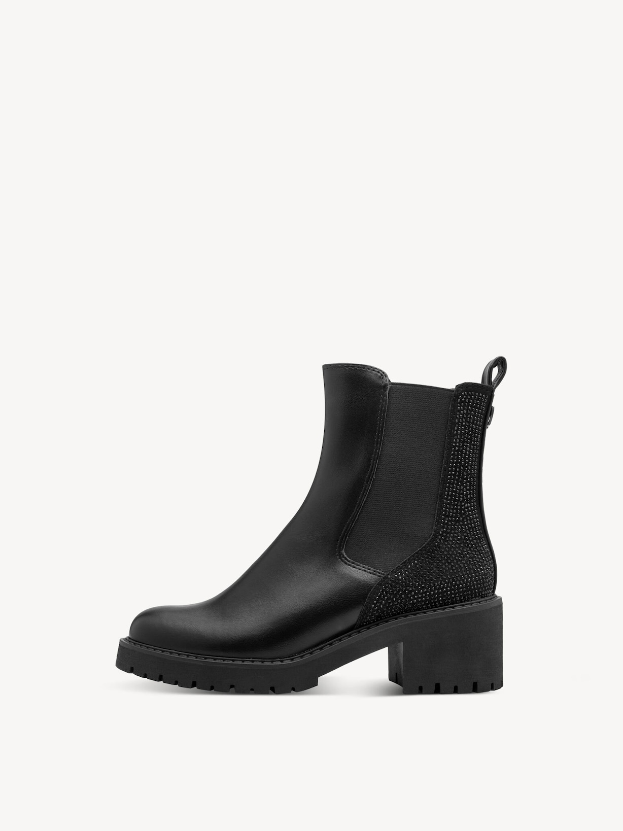 Marco Tozzi, Chelseaboot - zwart BLACK, afbeelding 3 van 7