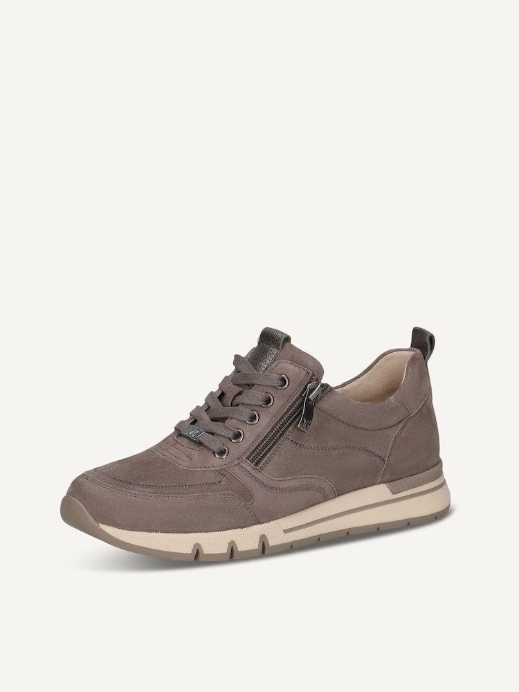 Caprice, Basket en cuir - beige TAUPE COMB, image 3 sur 6