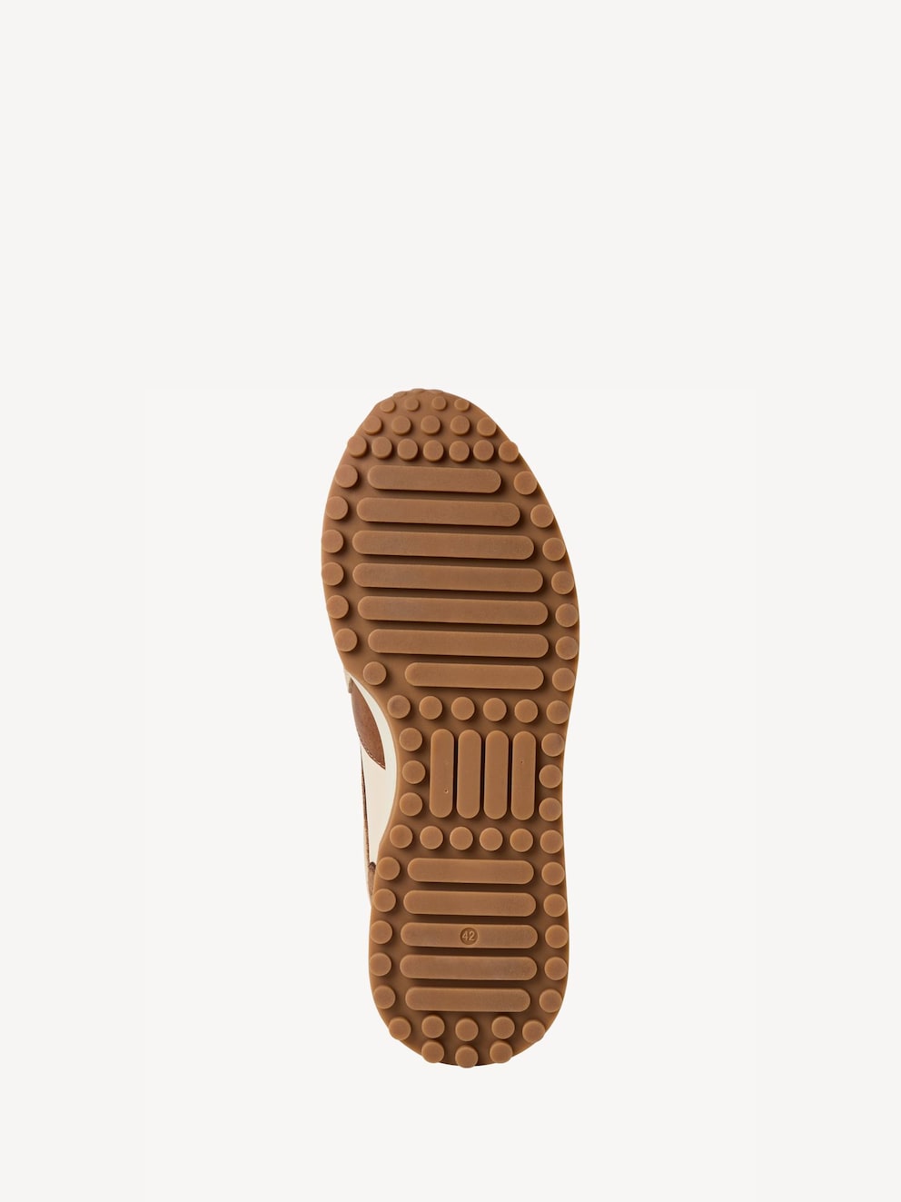 Marco Tozzi, Leather Sneaker - beige BEIGE COMB, image 3 of 6