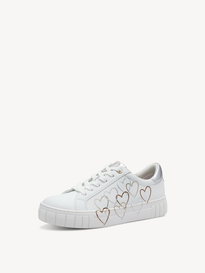 Marco Tozzi, Sneaker - gold WHITE/GOLD