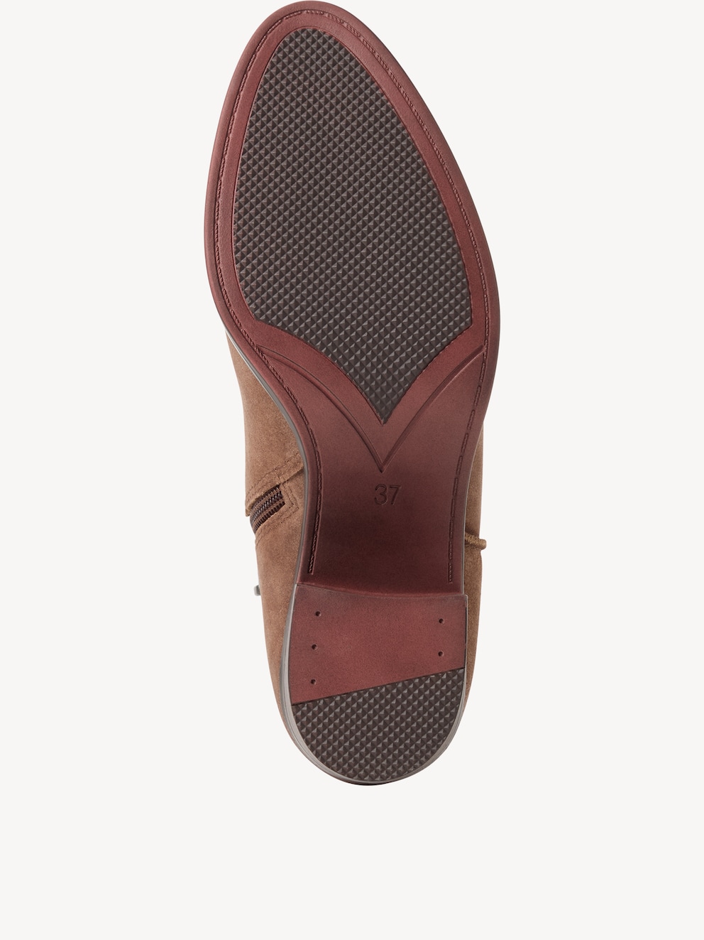Marco Tozzi, Lederstiefelette - braun BROWN SUEDE, Bild 3 von 6