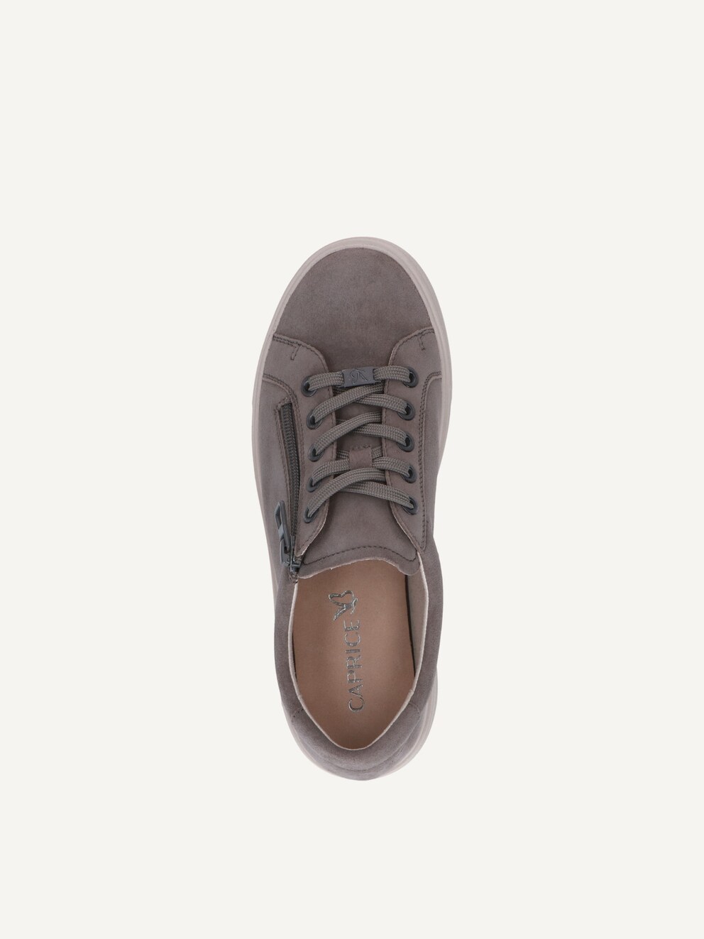 Caprice, Ledersneaker - braun TAUPE SUEDE, Bild 5 von 6