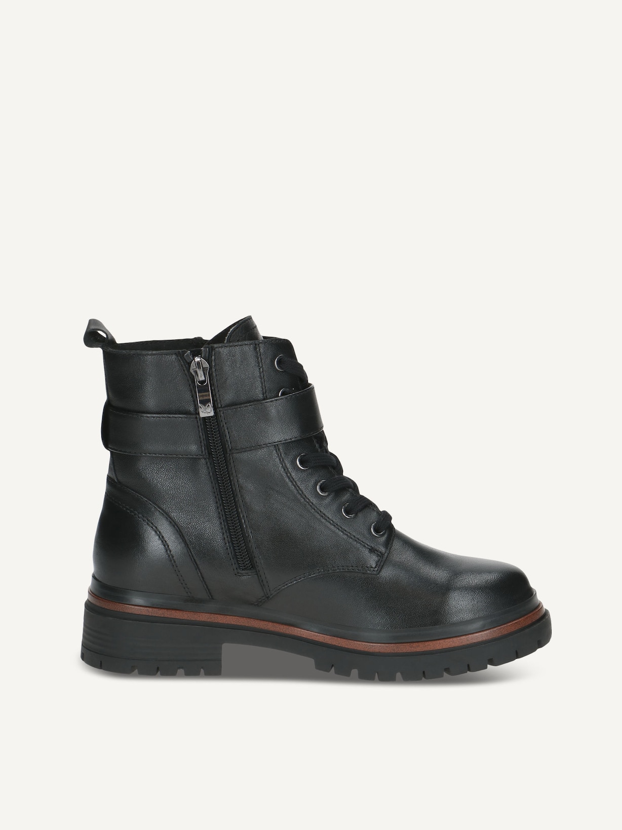 Caprice, Bottine en cuir - noir BLACK NAPPA, image 4 sur 6