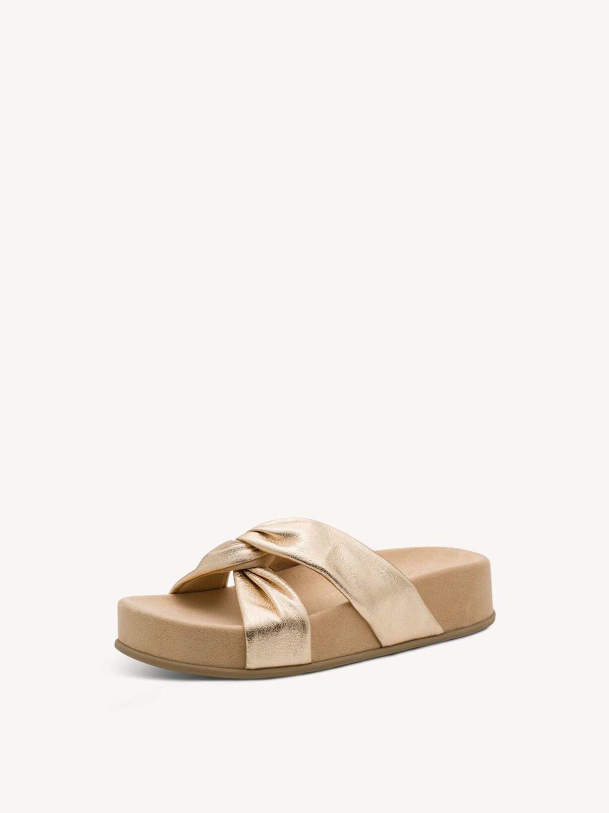 Marco Tozzi, Pantolette GOLD, billede 1 af 6