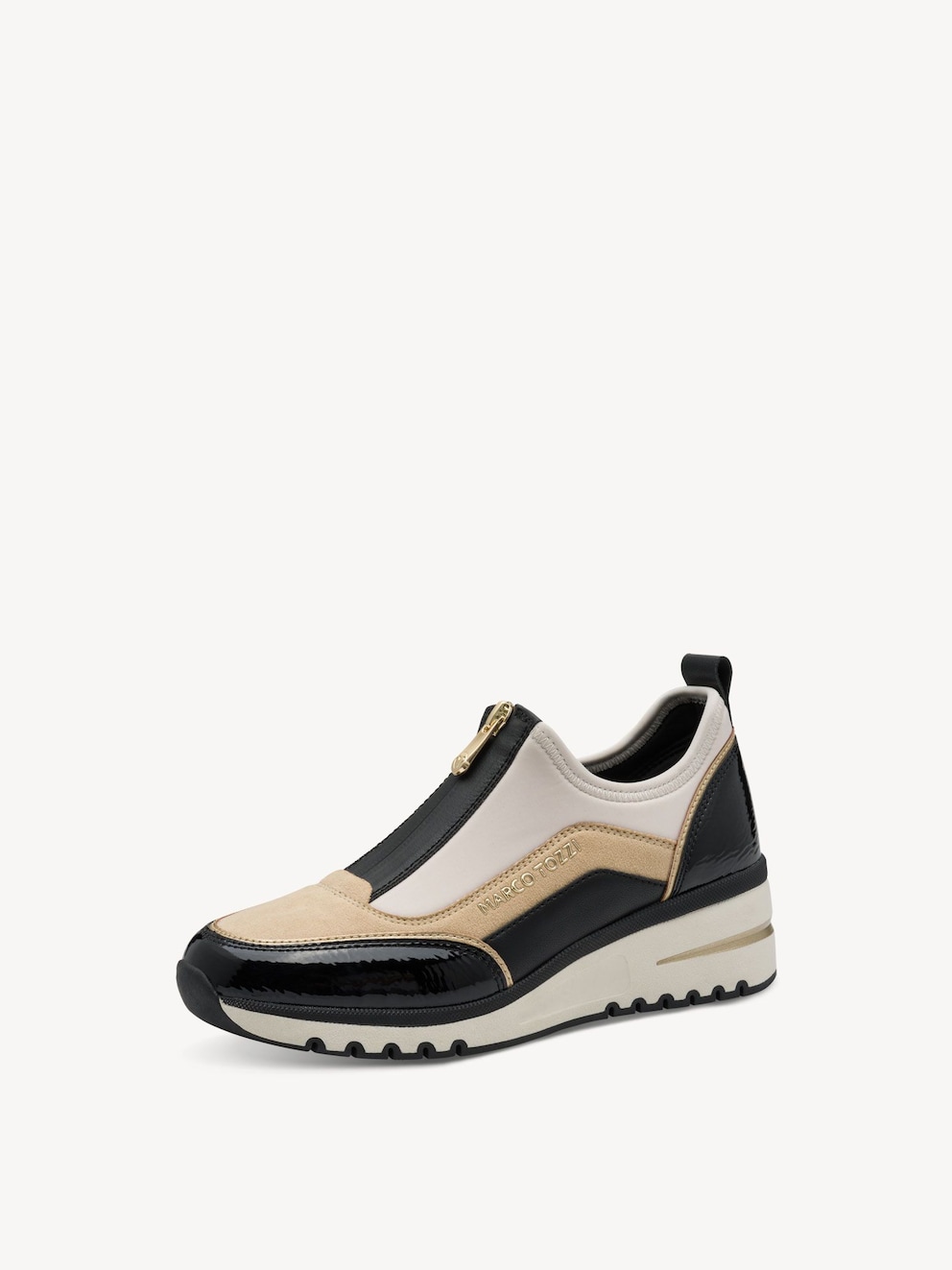 Marco Tozzi, Sneaker - beige CREAM/BLACK, immagine 2 di 6