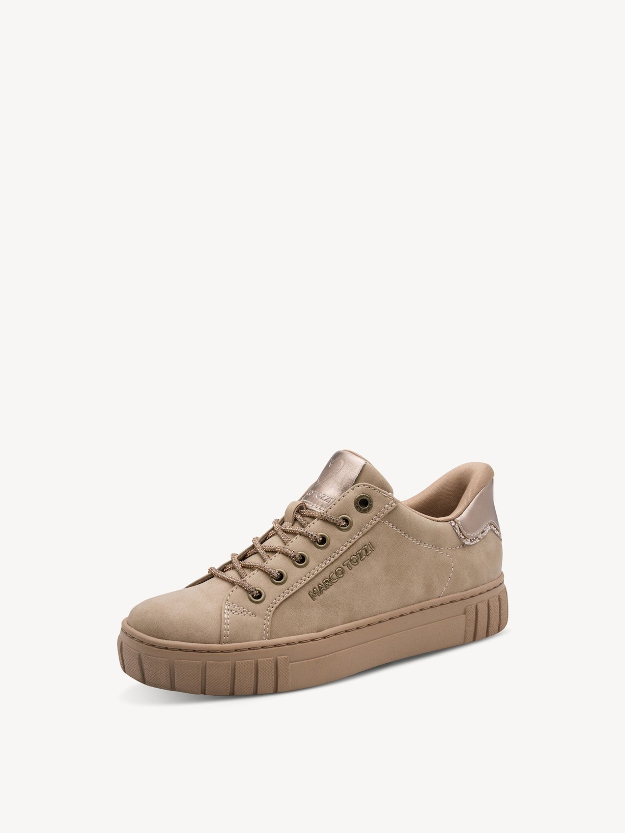 Marco Tozzi, Sneaker - beige TAUPE COMB, image 1 of 6