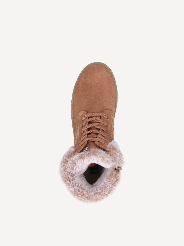 Caprice, Bottine - marron doublure chaude COGNAC SUEDE, image 4 sur 5