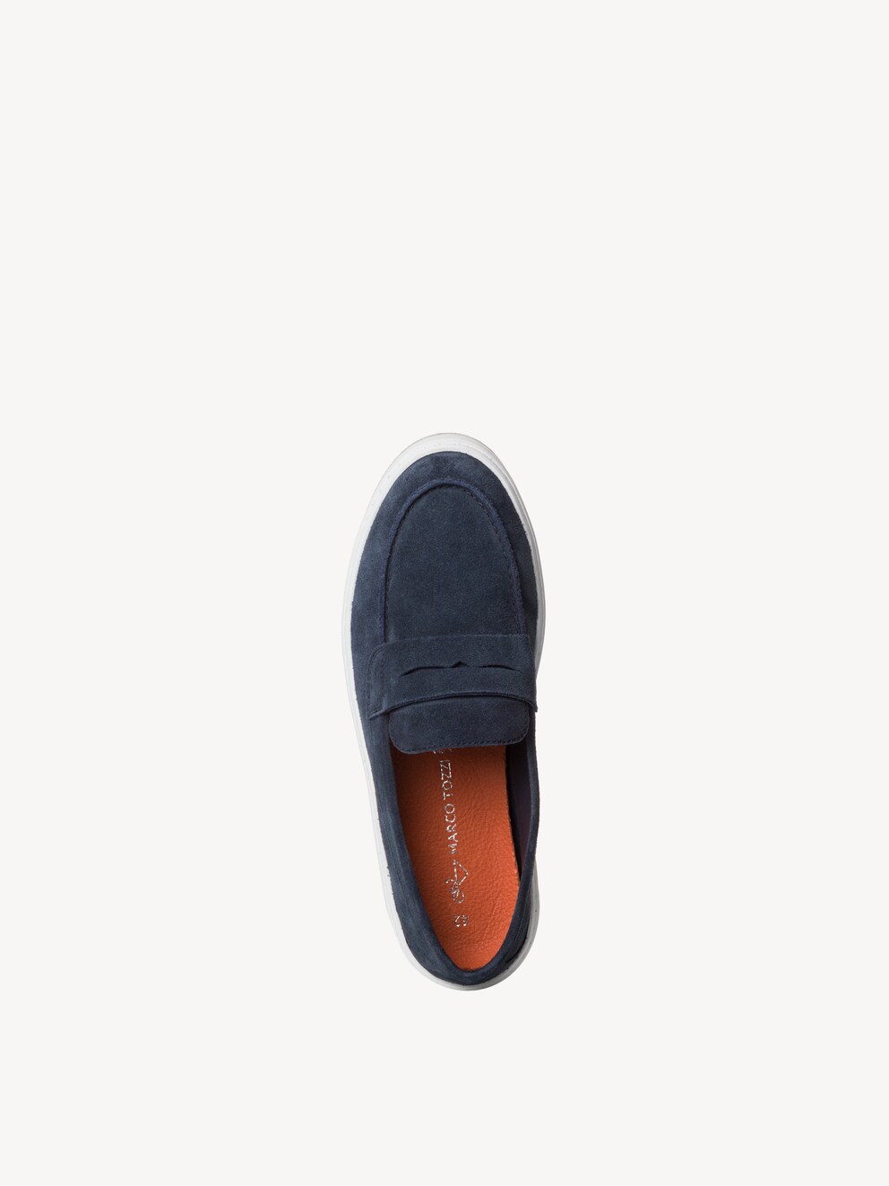 Marco Tozzi, Lederslipper - blau NAVY, Bild 5 von 6