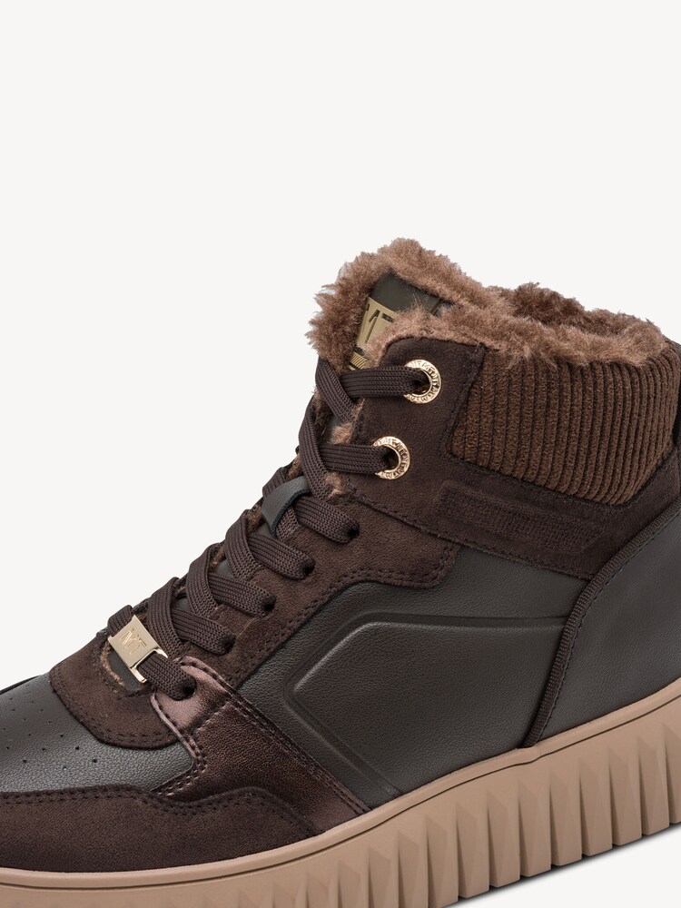 Marco Tozzi, Bootie - brown warm lining, MOCCA COMB, Image 6 of 7
