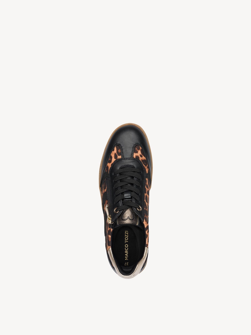 Marco Tozzi, Sneaker - schwarz BLACK/LEO, Bild 6 von 7