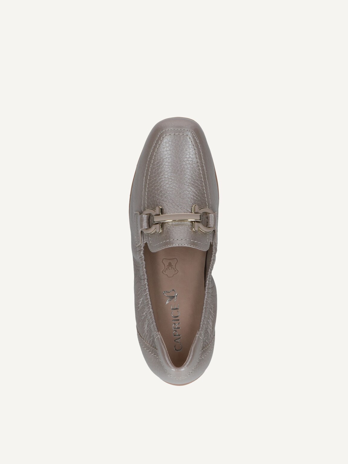 Caprice, Leather Slipper - grey STONE PER.DEER, image 5 of 5
