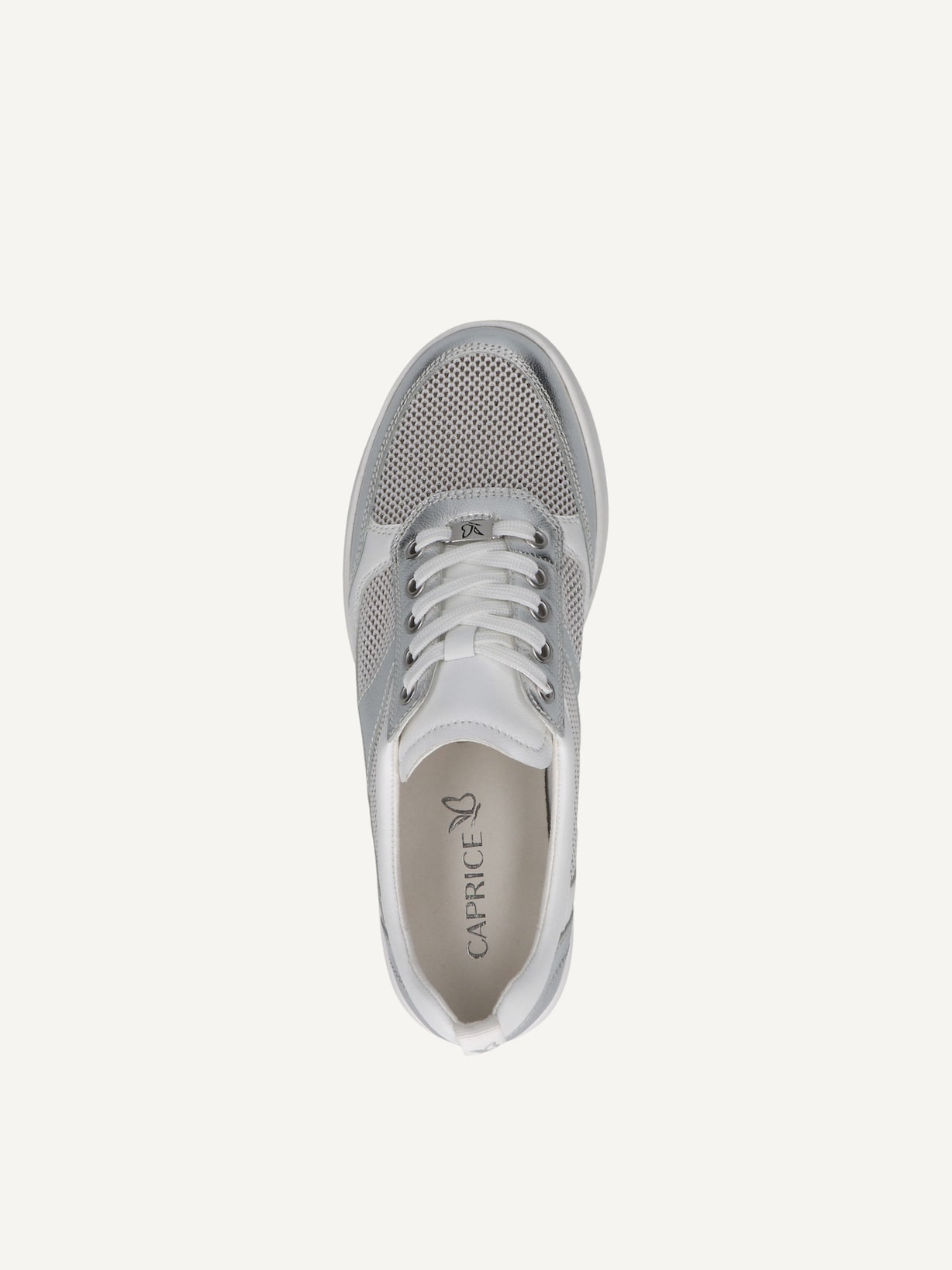 Caprice, Basket - blanc WHITE/SILVER, image 4 sur 5