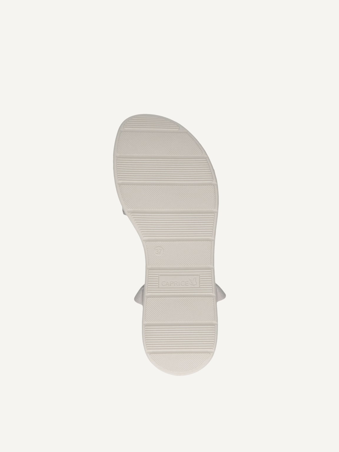 Caprice, Leather Sandal - metallic PLATIN METAL., image 4 of 5