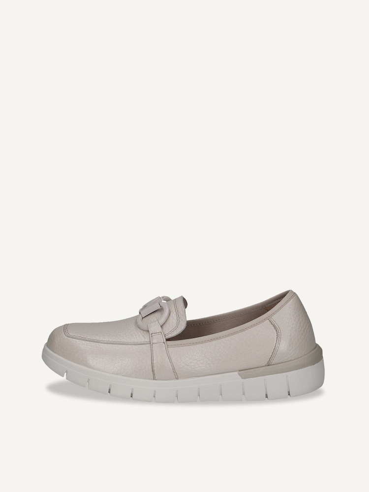 Caprice, Leather Slipper - white PEARL PERL DEE, image 3 of 6
