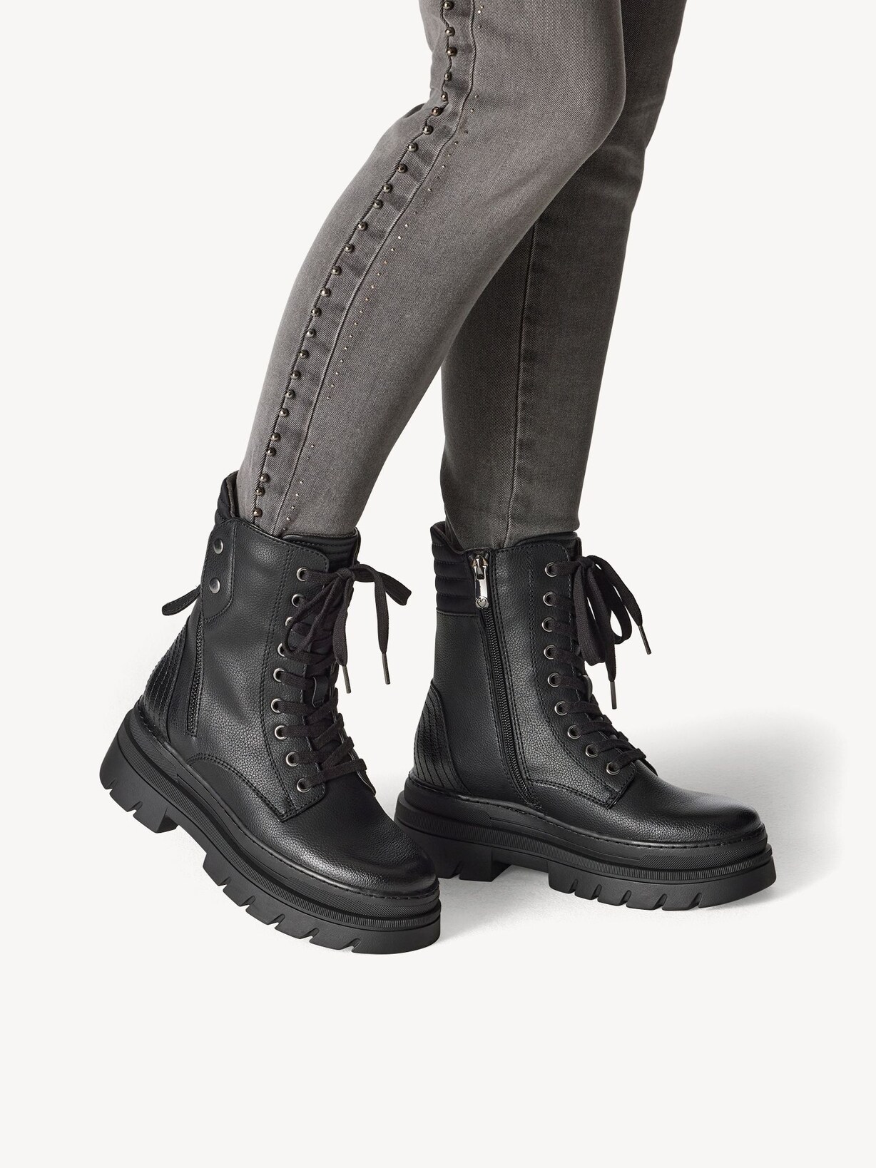 Marco Tozzi, Stiefelette - schwarz Warmfutter BLACK COMB, Bild 2 von 7
