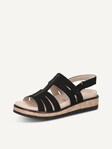 Not selected, Caprice, Sandal - black BLACK SUEDE