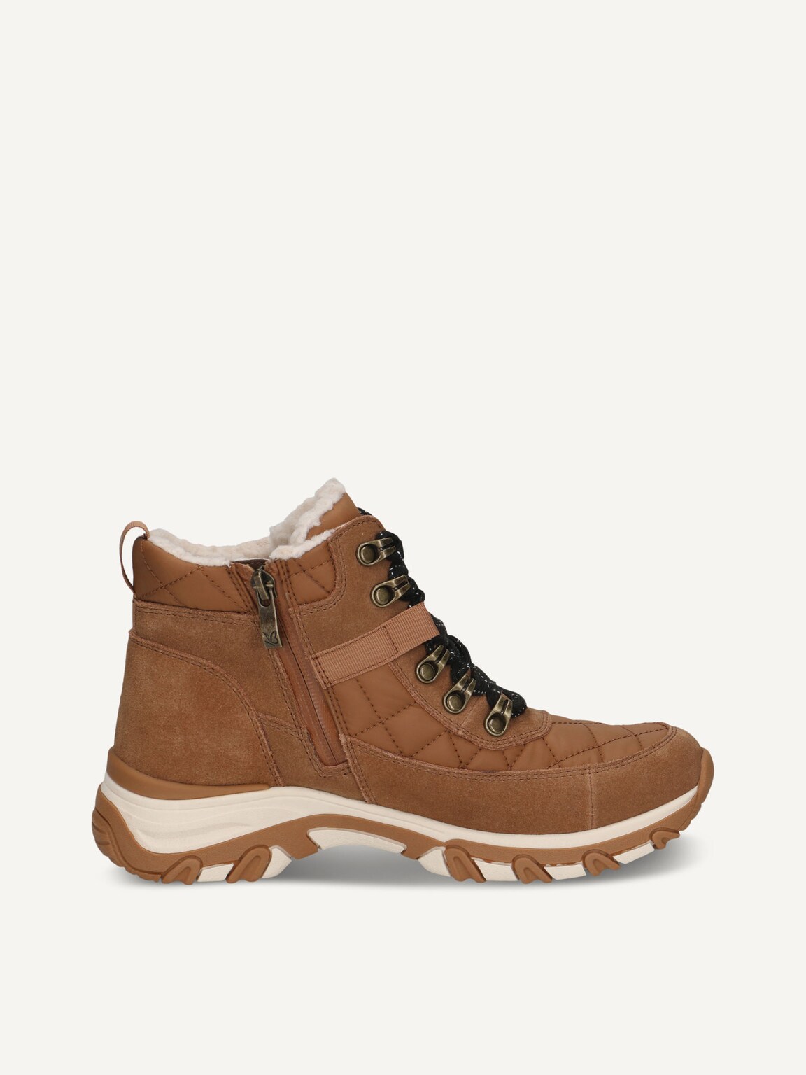 Caprice, Bootie - brown warm lining COGNAC COMB, image 3 of 5