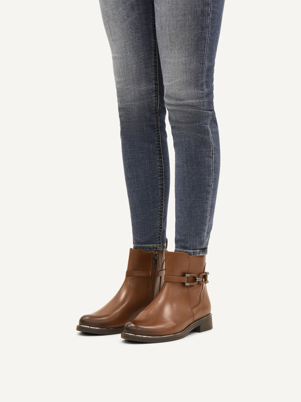 Caprice, Lederstiefelette - braun COGNAC NAPPA, Bild 2 von 6