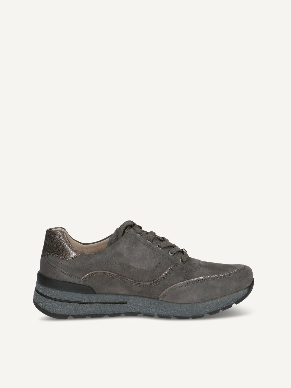 Caprice, Leather Sneaker - grey GREY COMB, image 3 of 5