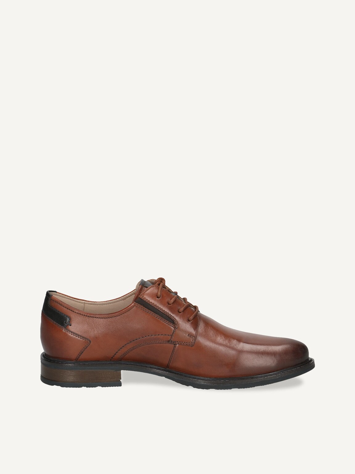 Caprice, Leather Sneaker - brown NUT COMB, image 3 of 5