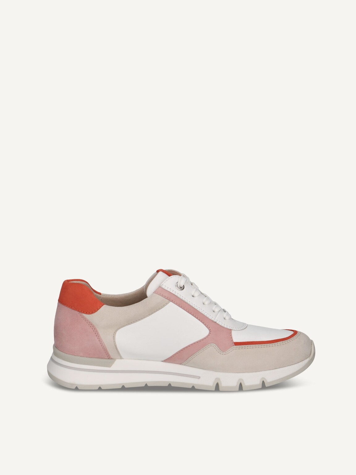 Caprice, Leather Sneaker - white WHITE COMB, image 3 of 5