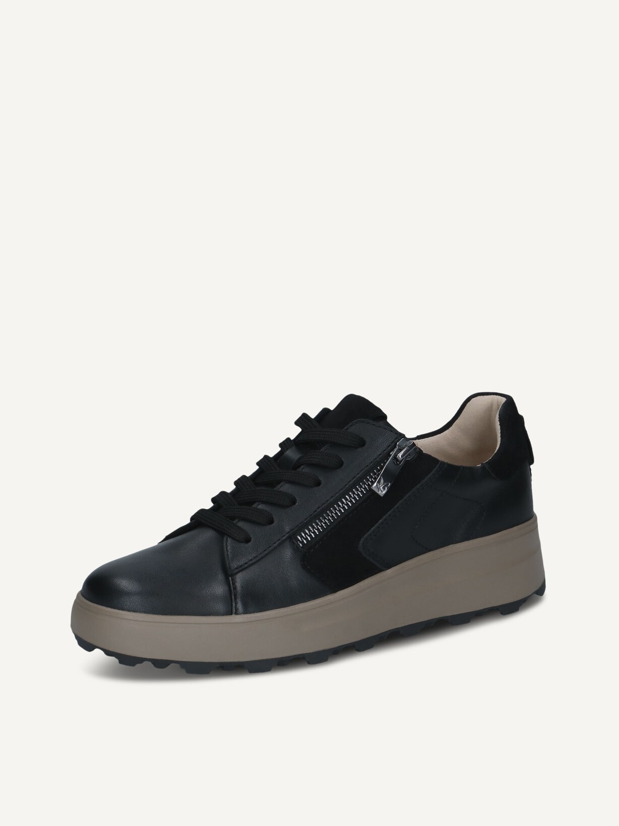 Caprice, Ledersneaker - schwarz BLACK COMB, Bild 3 von 6