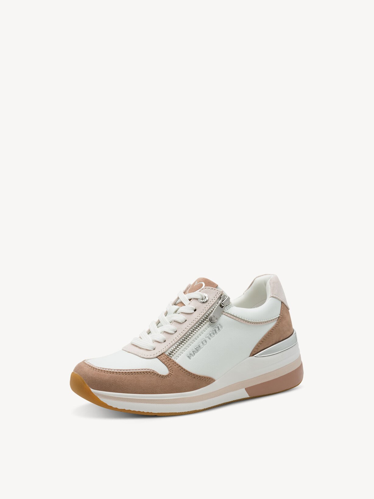 Marco Tozzi, Sneaker - weiß WHITE/NUDE, Bild 1 von 6