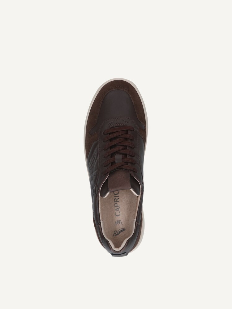Caprice, Leather Sneaker - brown DK BROWN COMB, image 4 of 5