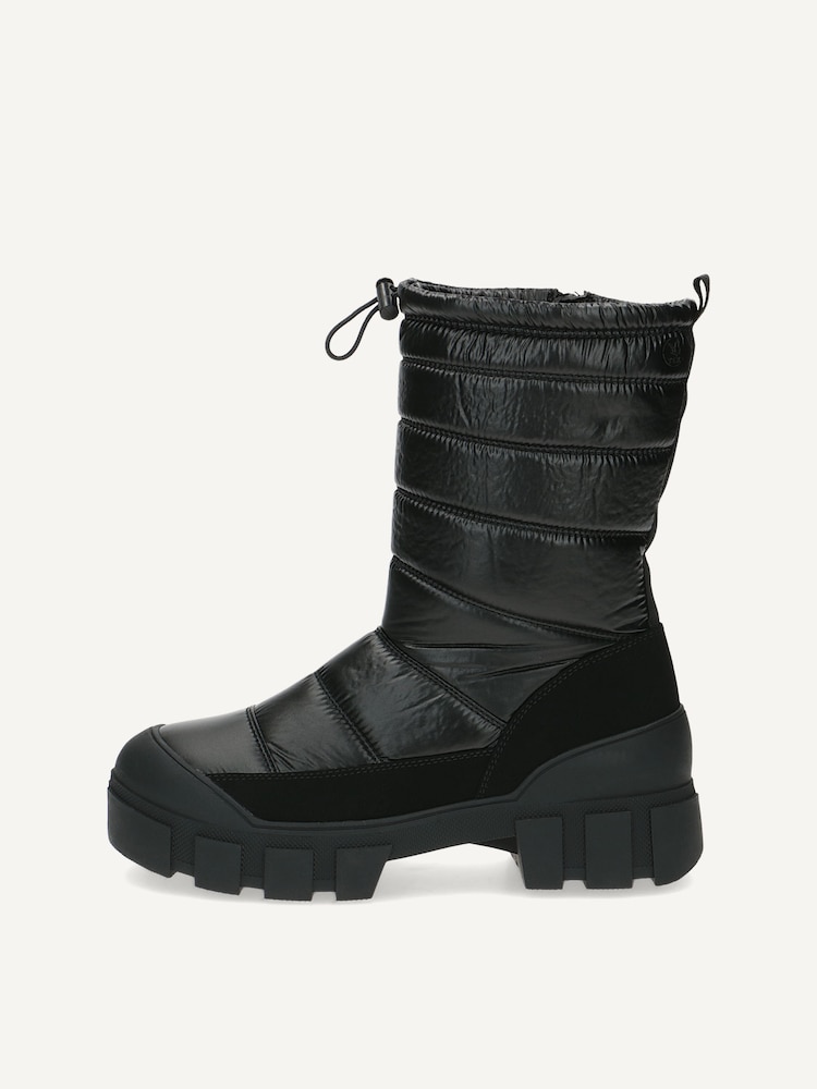 Caprice, Bootie - black warm lining BLACK COMB, image 3 of 6