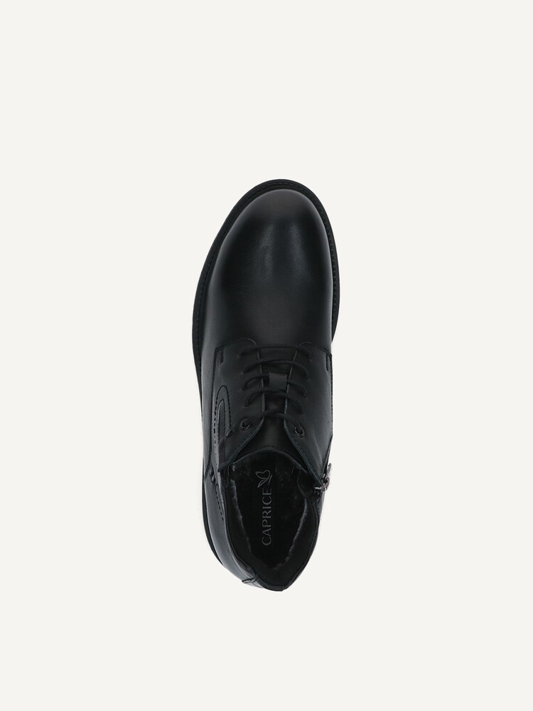 Caprice, Derbie en cuir - noir BLACK NAPPA, image 4 sur 5