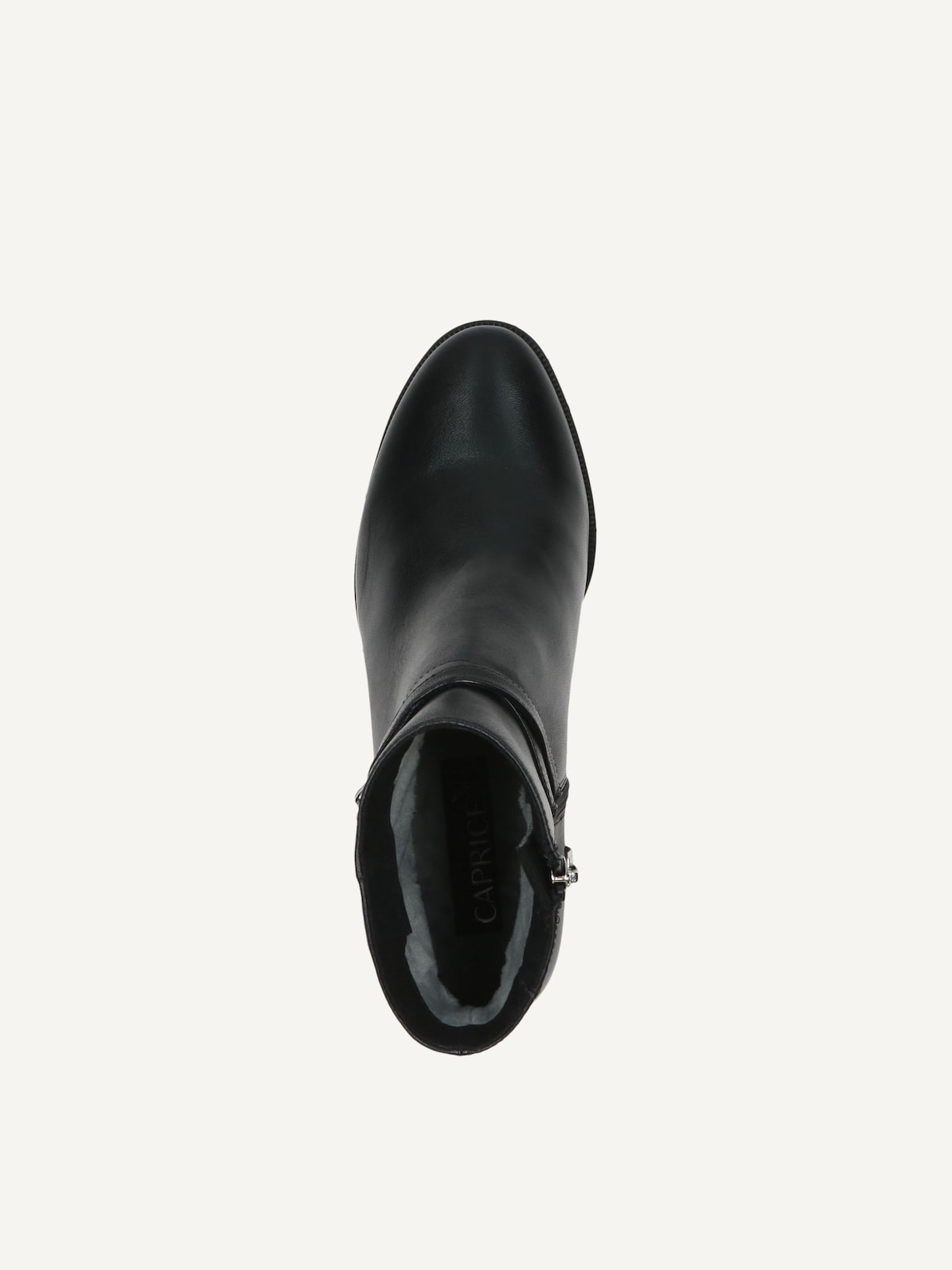 Caprice, Bottine en cuir - noir BLACK NAPPA, image 4 sur 5