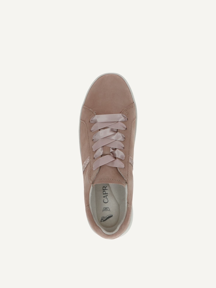Caprice, Derbie en cuir - beige SAND SUEDE, image 4 sur 5