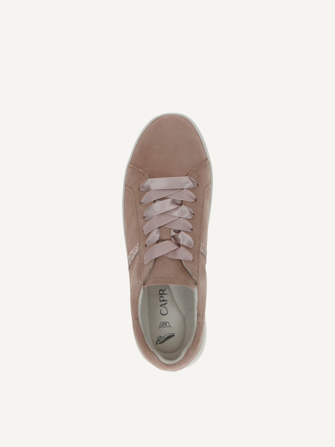 Caprice, Leather Low shoes - beige SAND SUEDE, image 5 of 5