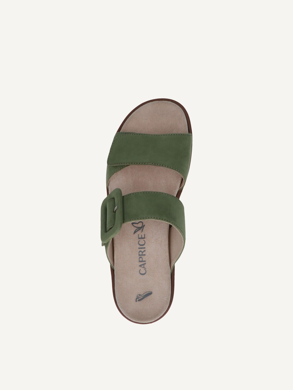 Caprice, Leather Mule - green GREEN SUEDE, image 6 of 6