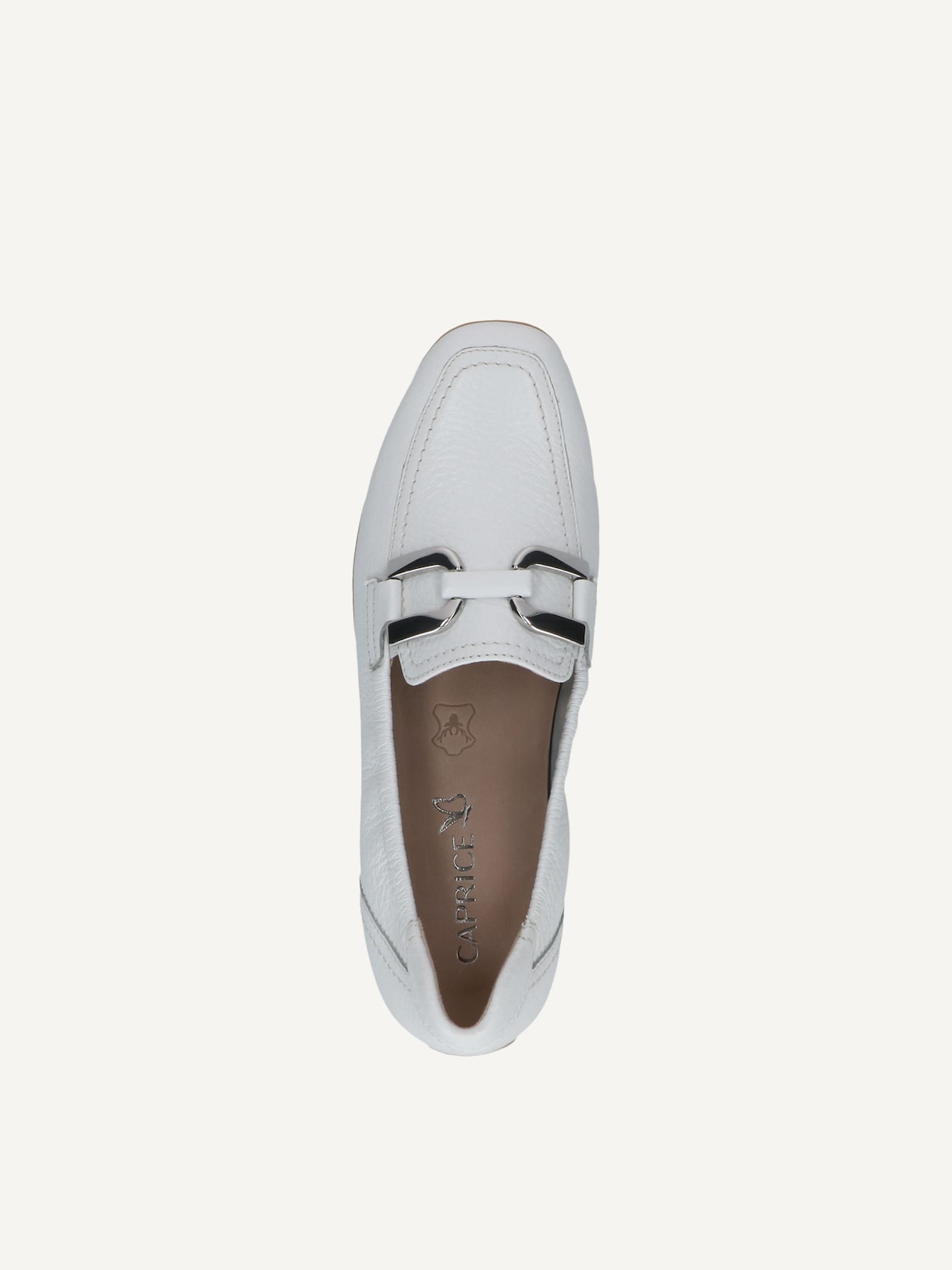 Caprice, Leather Moccasin - white WHITE DEER, image 5 of 5