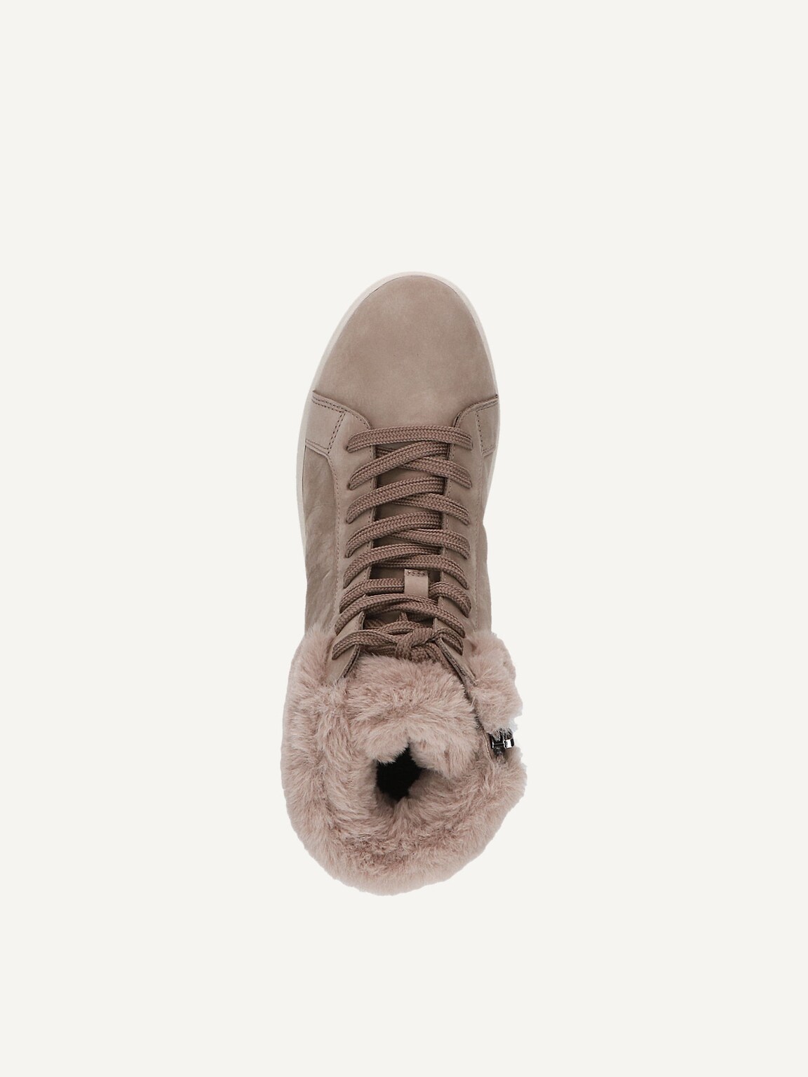 Caprice, Leather Bootie - brown warm lining MUD NUBUC, image 6 of 6