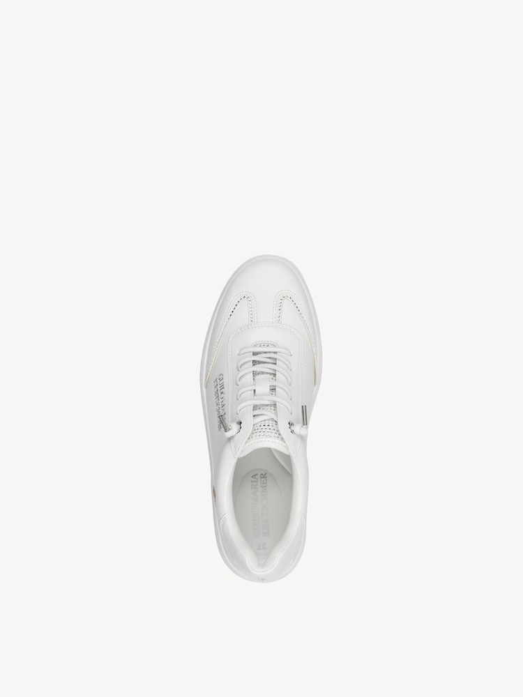 Marco Tozzi, Sneaker - bianco WHITE COMB, immagine 3 di 6