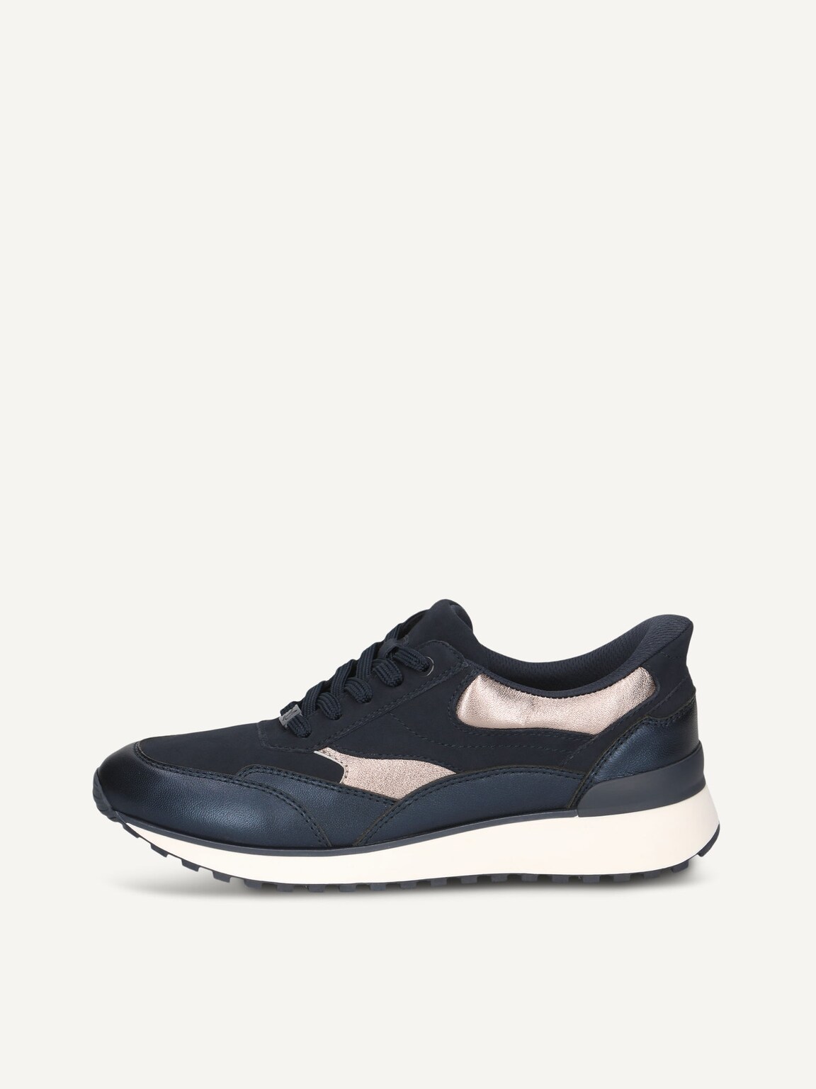 Caprice, Leather Sneaker - blue NAVY PERL COM, image 2 of 5