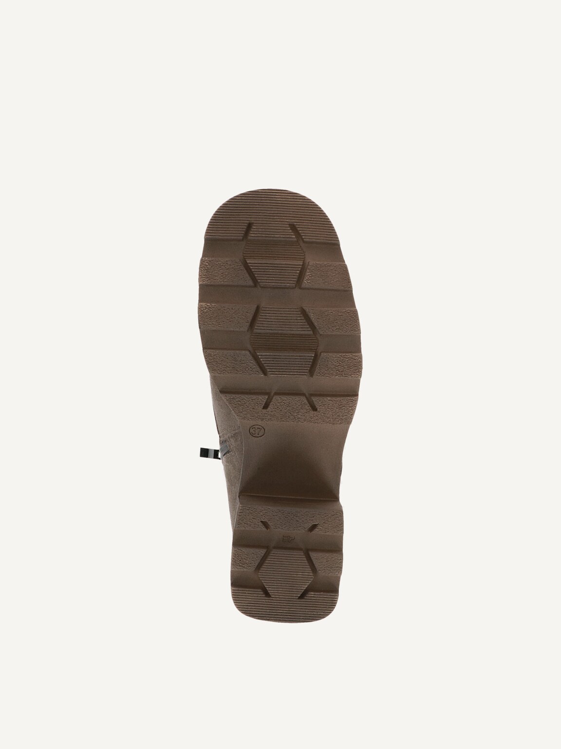 Caprice, Leather Bootie - brown warm lining MUD SUEDE, image 5 of 6
