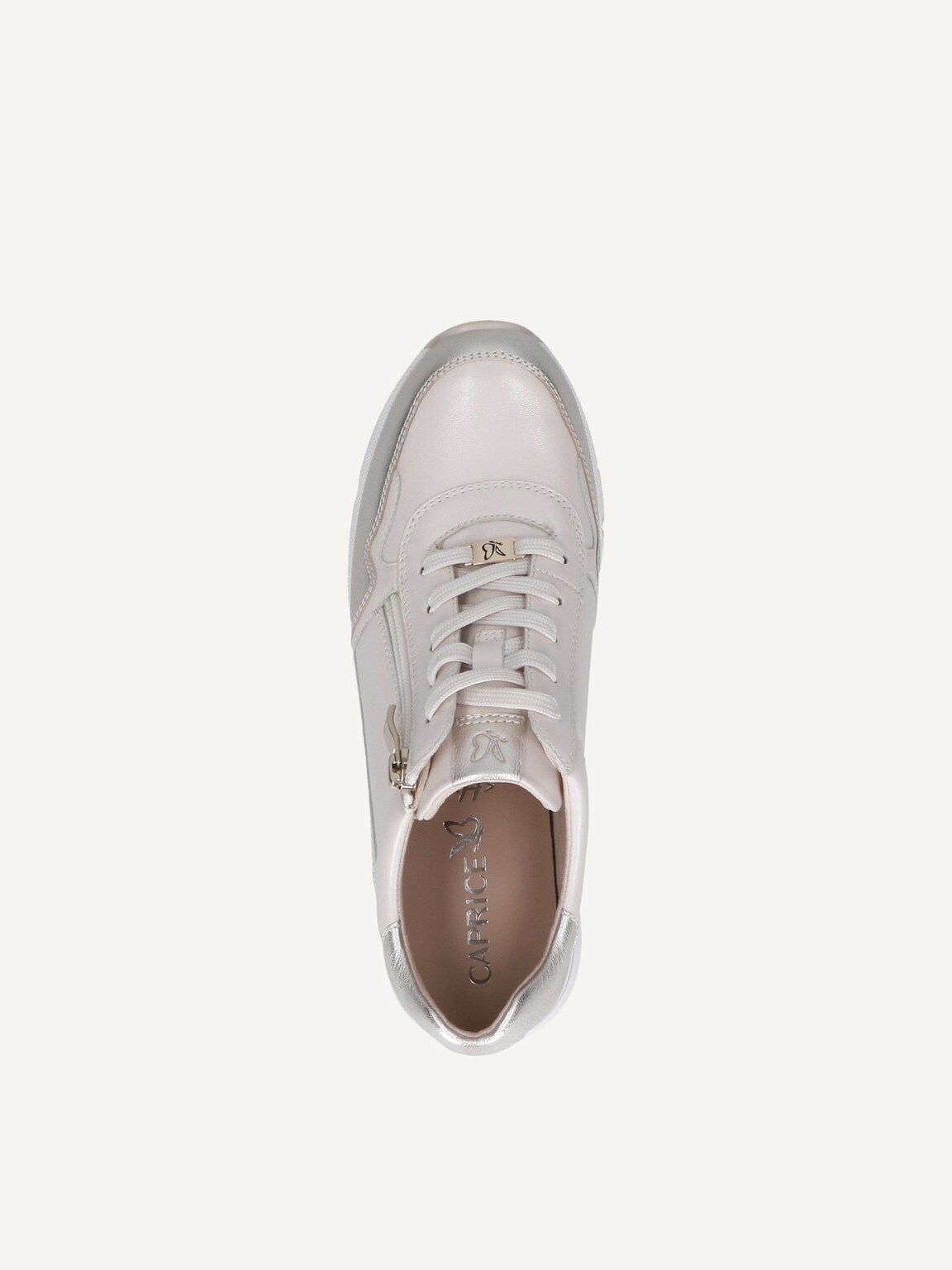 Caprice, Leather Sneaker - white OFFWHITE COMB, image 6 of 6