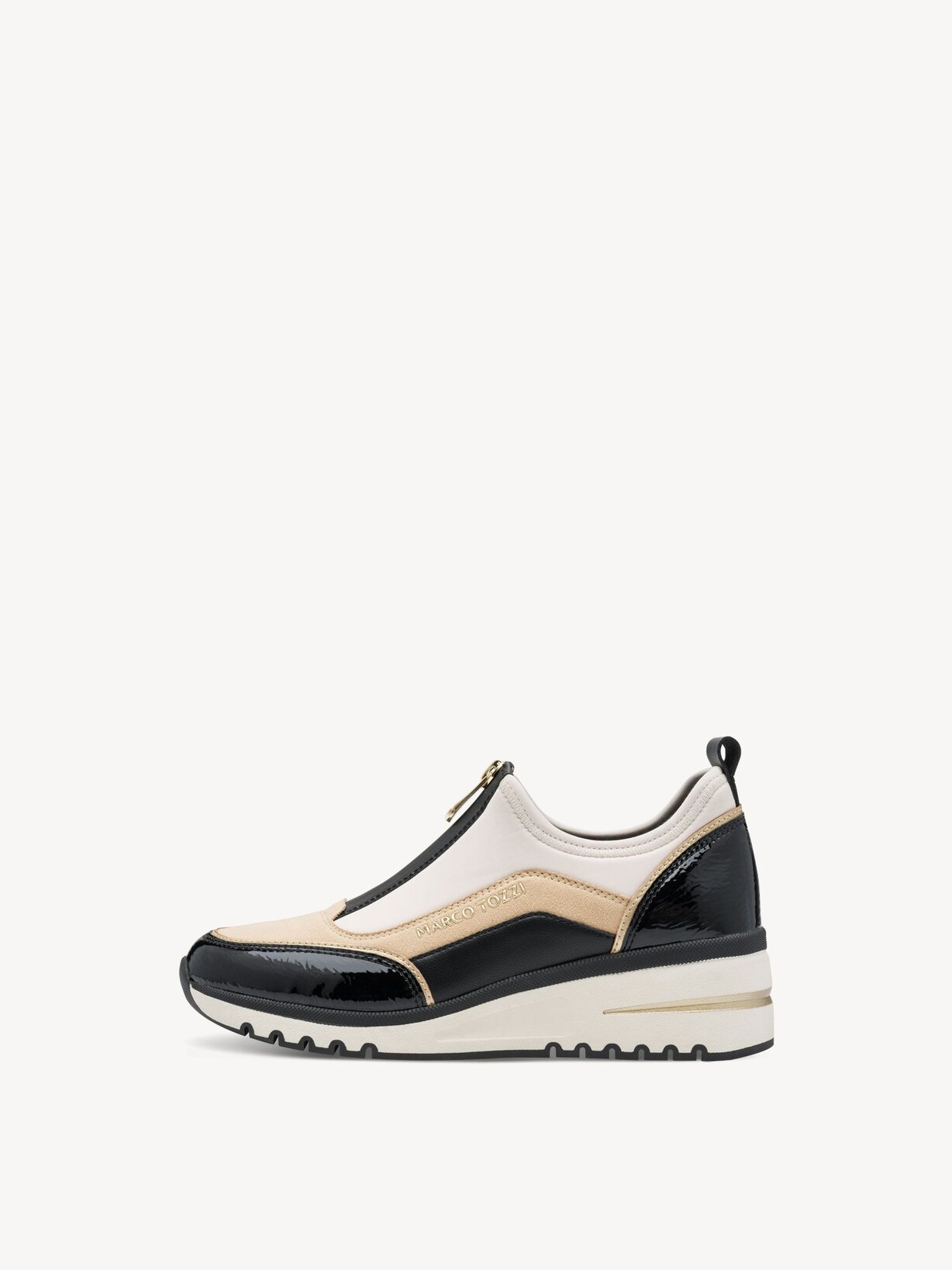 Marco Tozzi, Sneaker - beige CREAM/BLACK, Bild 2 von 6